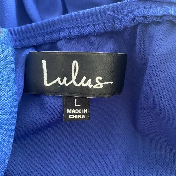 Lulu's Forevermore Royal Blue Skater Dress - Picture 14 of 16